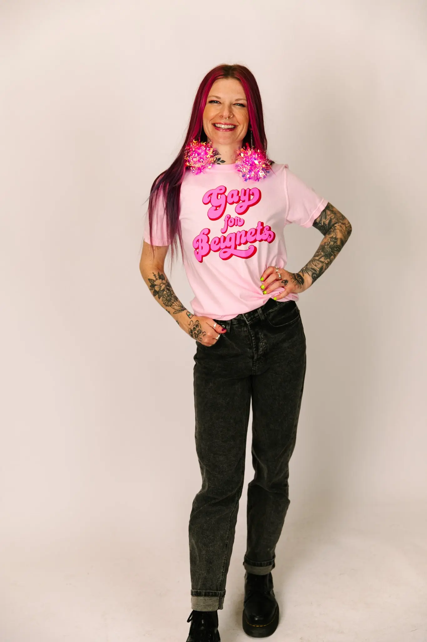 Gay For Beignets Tee - Image 3