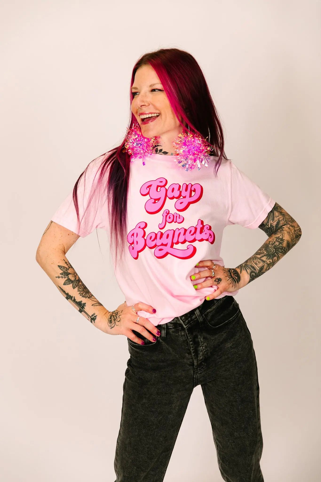 Gay For Beignets Tee - Image 7