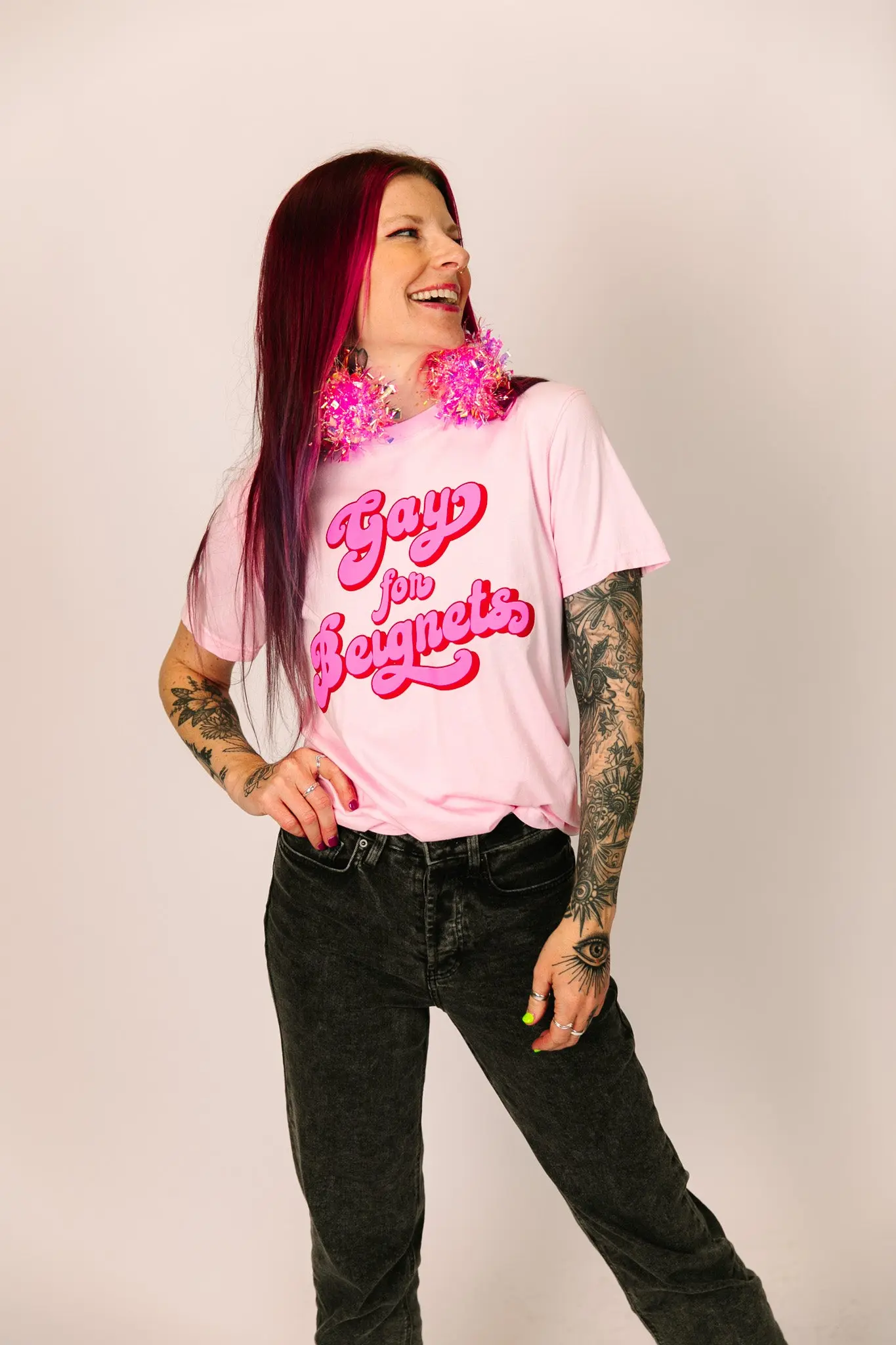 Gay For Beignets Tee - Image 9