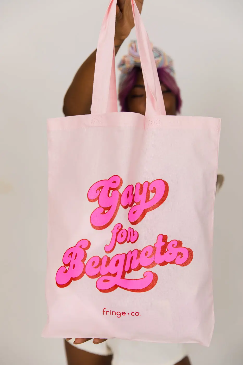 Gay For Beignets Tote Bag - Image 5