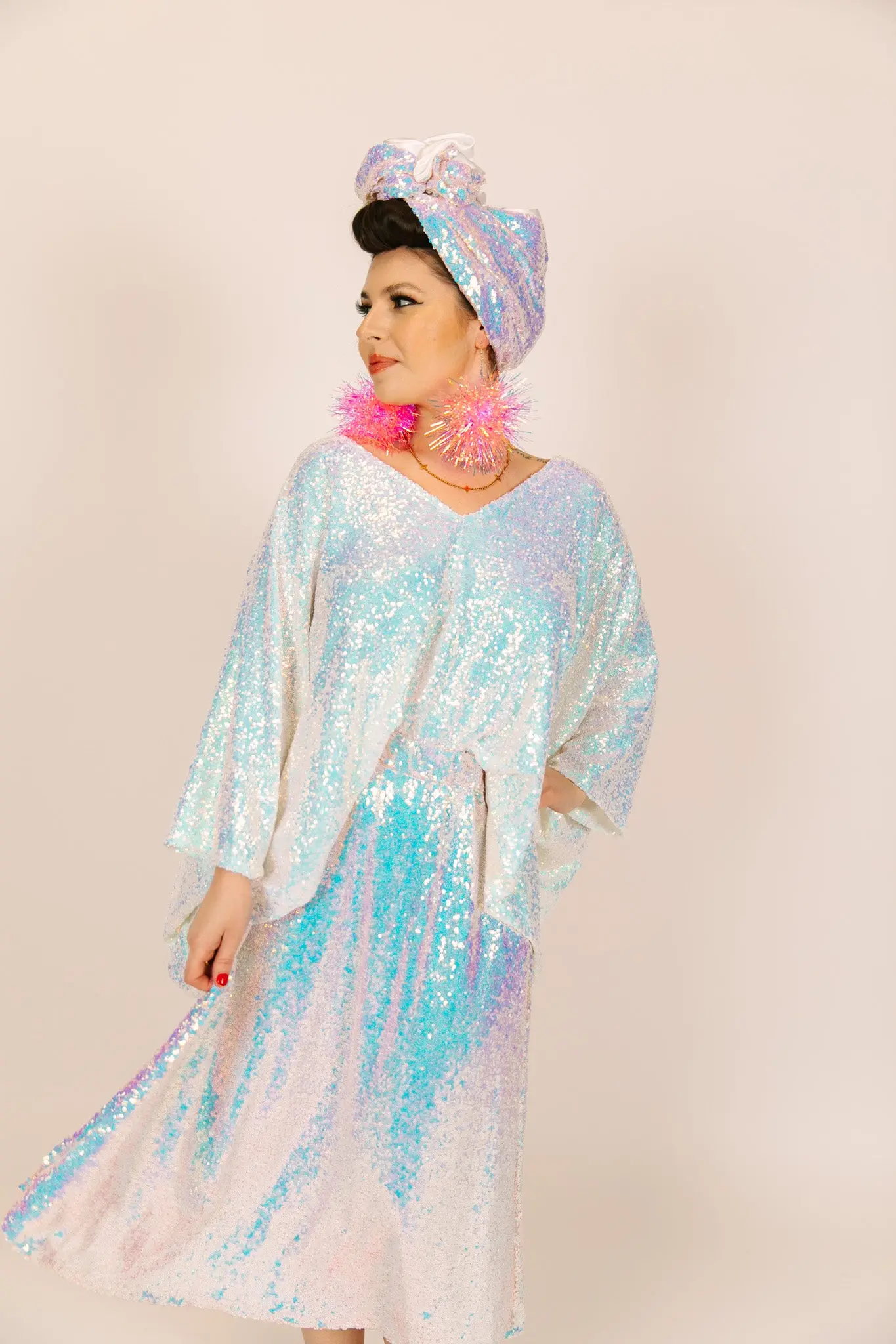 Iridescent Sequin Tunic - Image 7