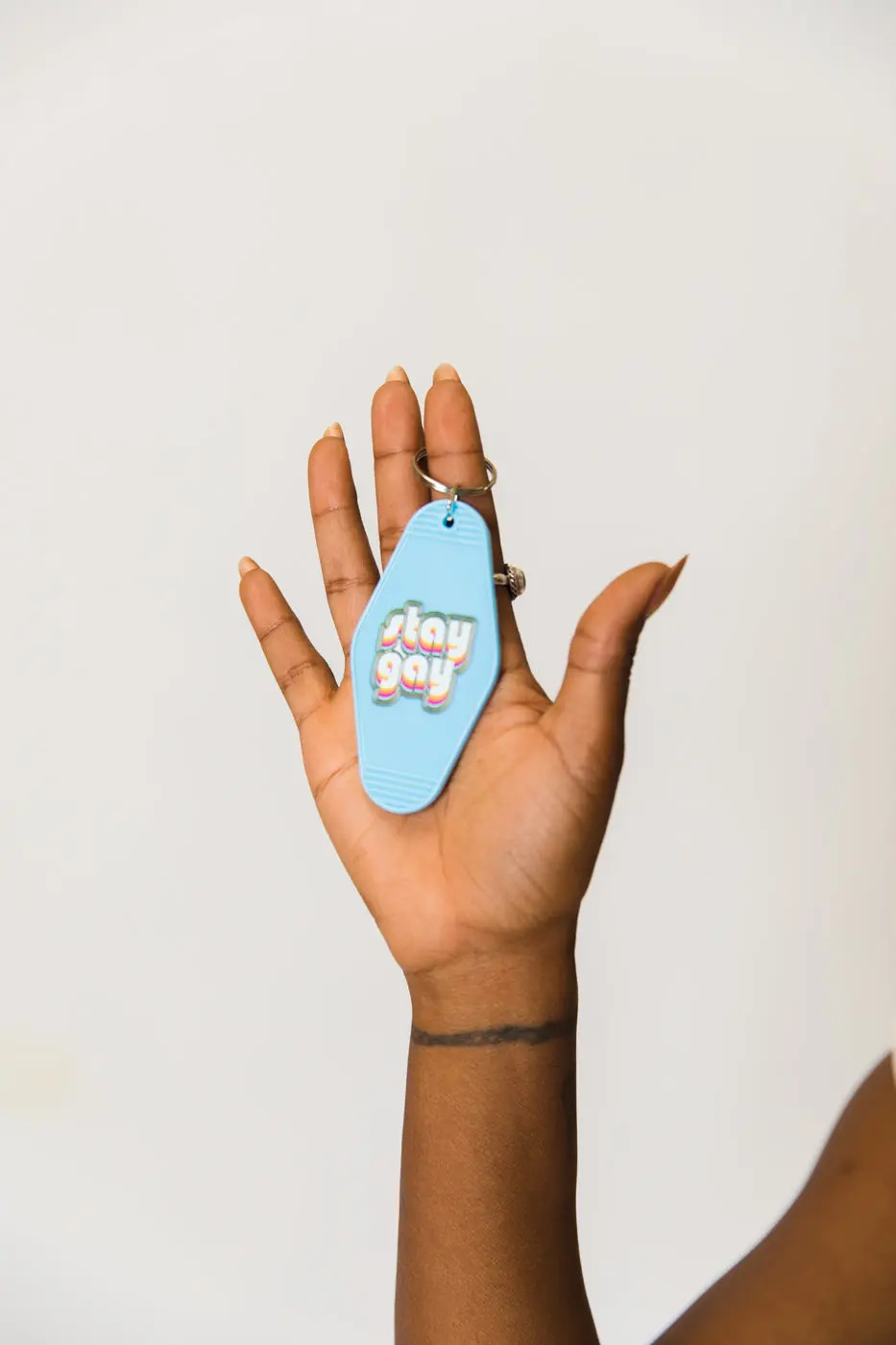 Stay Gay Motel Keychain - Image 3