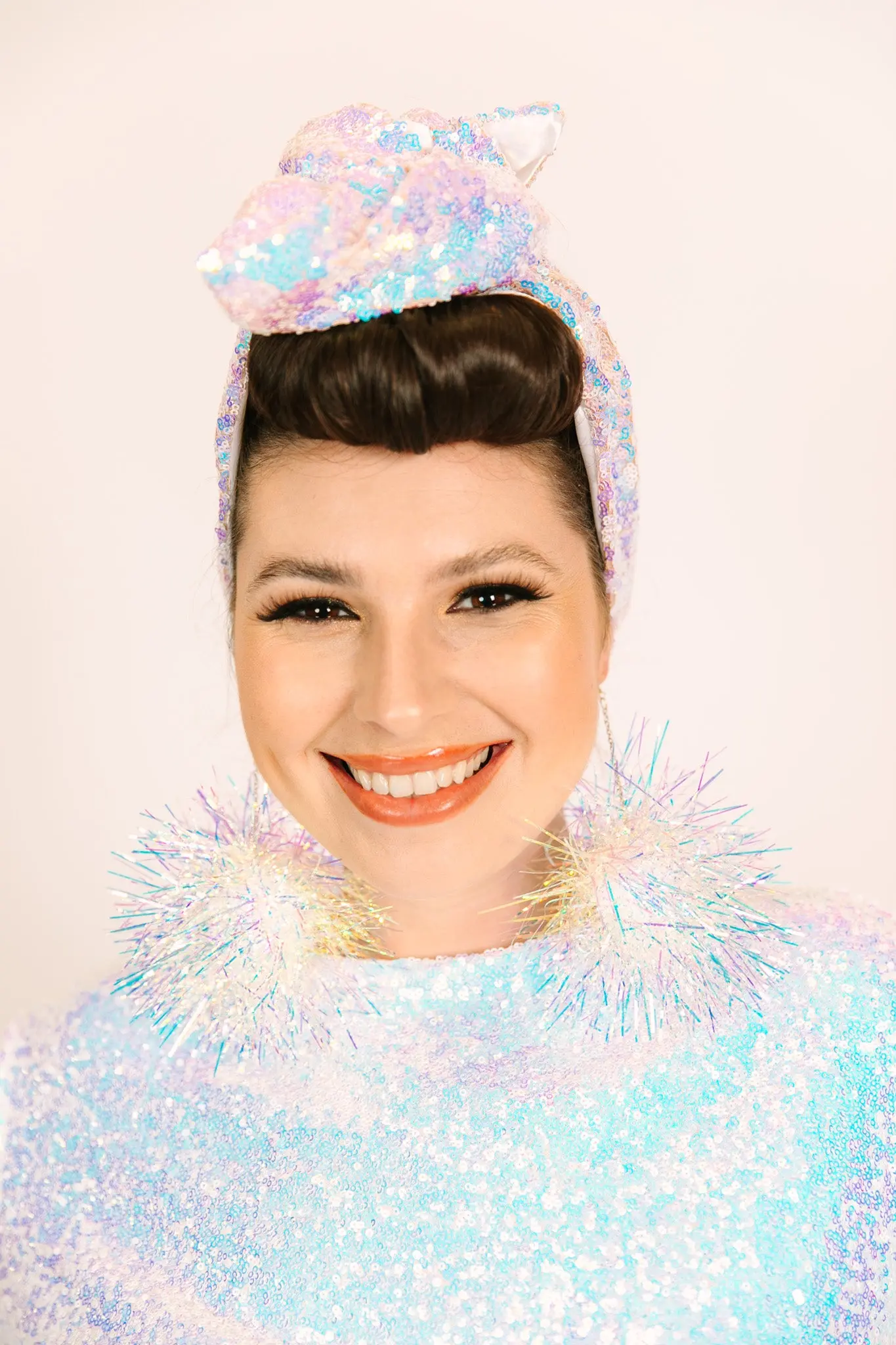 Iridescent Sequin Party Wrap - Image 4