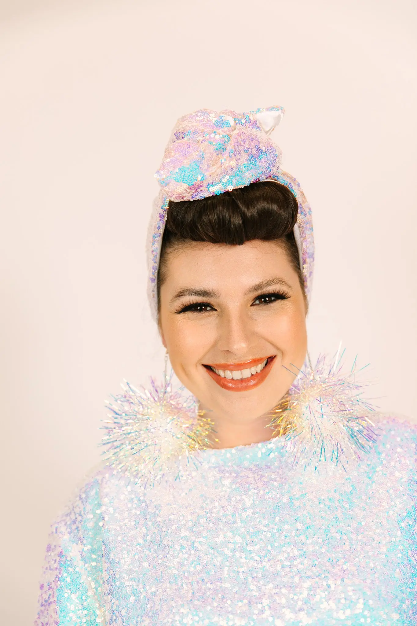 Iridescent Sequin Party Wrap - Image 7